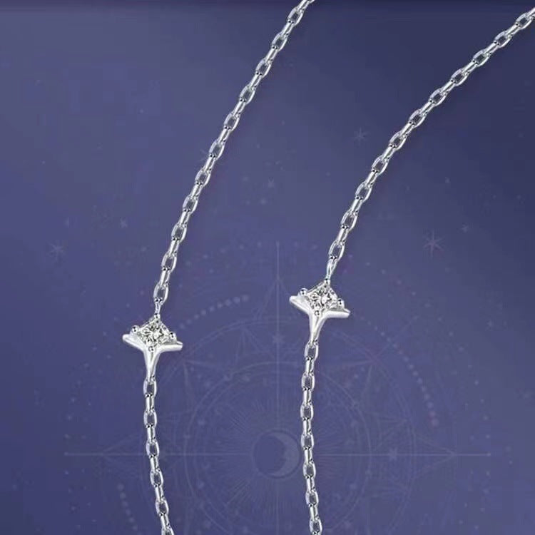 Stars And Moon Necklace