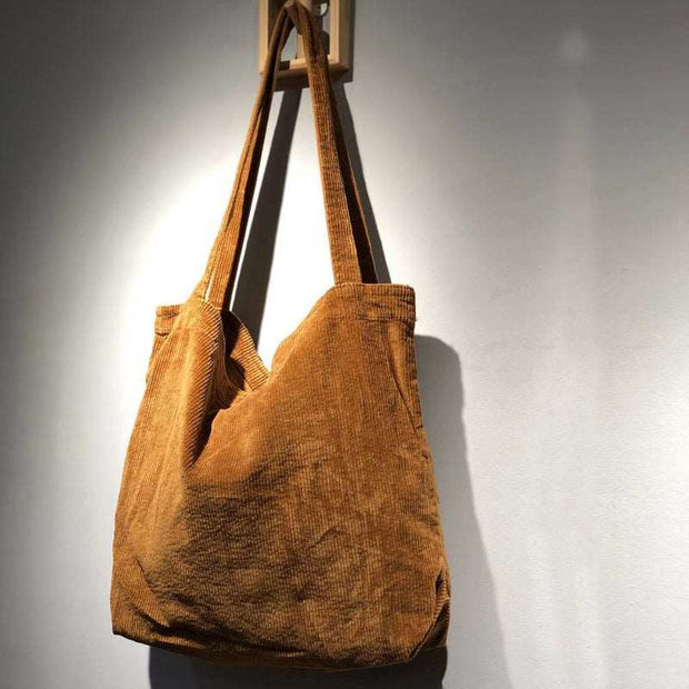 Corduroy Shoulder Bag