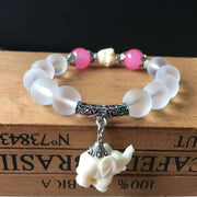 Crystal Elephant Charm Bracelet