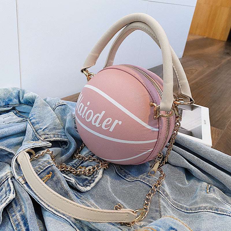 Basketball Shape Handbag