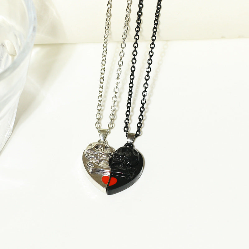 Punk Retro Skull Pendant Necklace