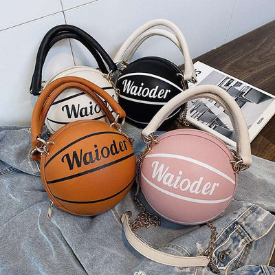 Basketball Shape Handbag