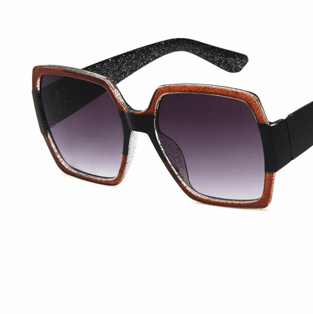 Colorful glitter sunglasses retro sunglasses - Jps collections