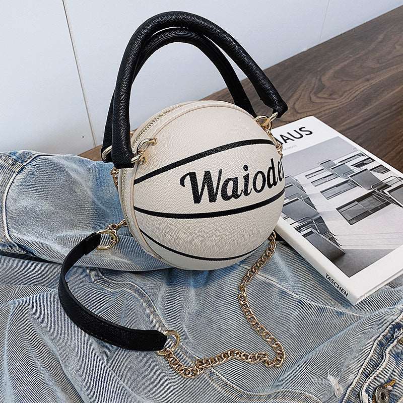 Basketball Shape Handbag