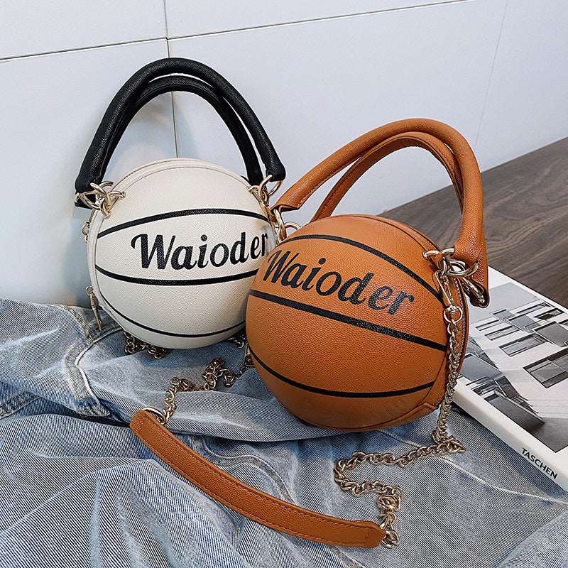 Basketball Shape Handbag