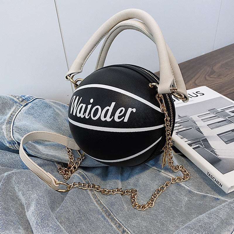 Basketball Shape Handbag