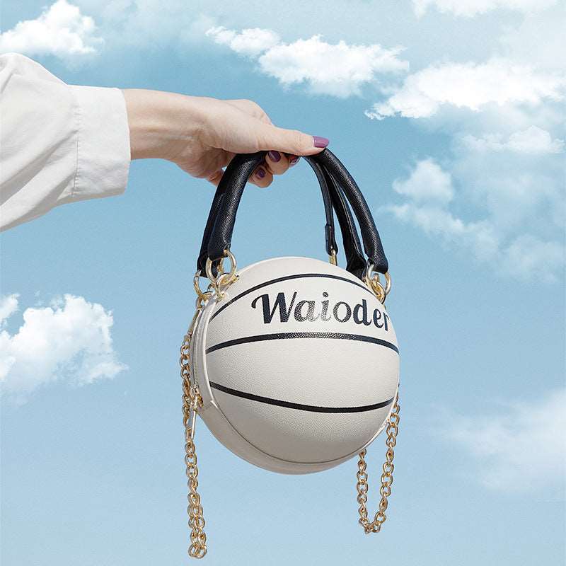 Basketball Shape Handbag