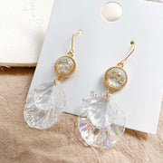 Acrylic Shell Earrings - Jps collections