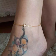 Charm Customed Name Anklet