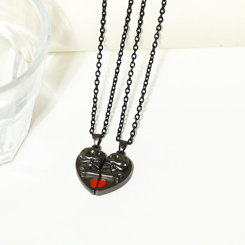 Punk Retro Skull Pendant Necklace