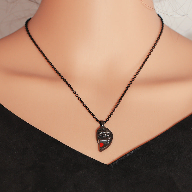 Punk Retro Skull Pendant Necklace