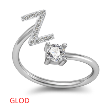 26 Letter English Rings Jewelry - Jps collections