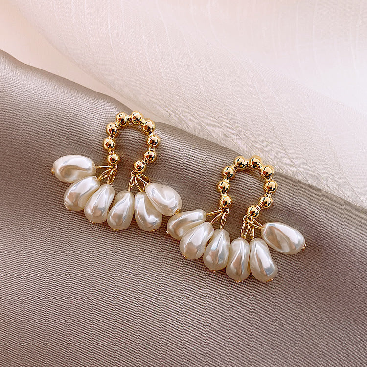 Female Baroque Pearl Earrings - Jps collections