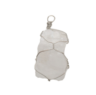 Natural stone pendant necklace - Jps collections