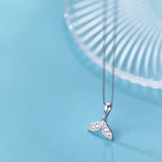 Mermaid Tail S925 Sterling Silver Necklace