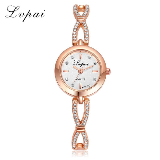 Luxury Quartz Crystal Watch