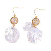 Acrylic Shell Earrings - Jps collections