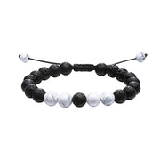 Tiger Eye Couple Bracelets Matte Black Agate Beads Bracelet - Jps collections