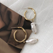 Simple pearl earrings - Jps collections