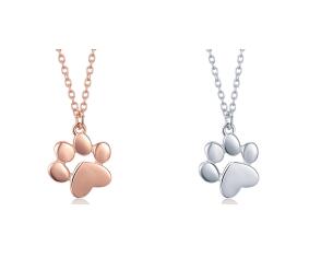 Dog & Cat Paw Necklace