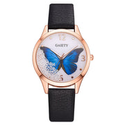 Designer Rhinestone Butterfly Watches