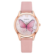 Designer Rhinestone Butterfly Watches