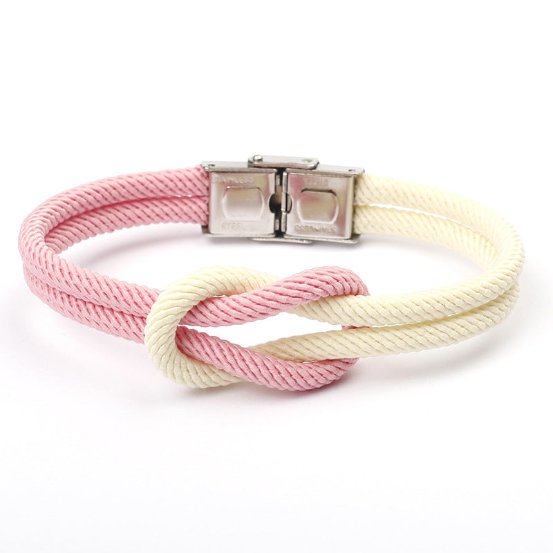 Vintage Anchor Handmade Diy Woven Bracelet - Jps collections