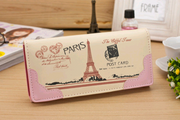 New women's wallet color printing fashion wallet card wallet - Jps collections