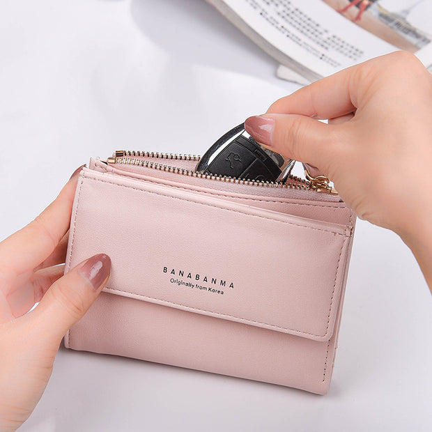 Women's Wallet Short Two-fold Wallet - Jps collections