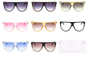 Sunglasses Women Gradient Lens Sun Glasses Women Full Frame Shades Glasses Ladies Unisex - Jps collections