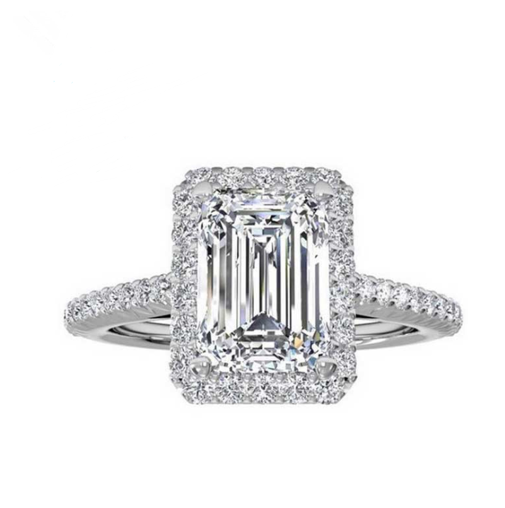 Diamond-encrusted ladies ring Flat cut diamonds Diamond ring Jewelry - Jps collections