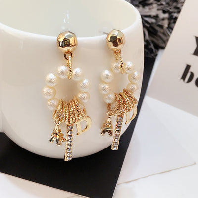 Women's earrings pearl earrings - Jps collections