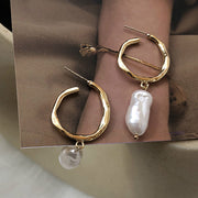 Simple pearl earrings - Jps collections