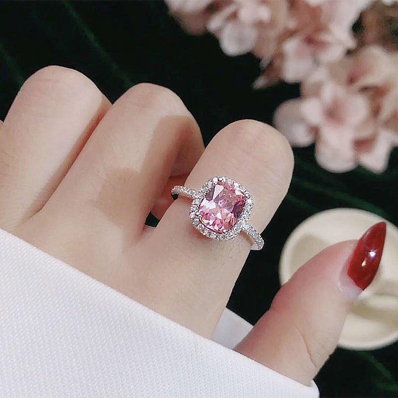 Rings For Women Bridal Wedding Anelli Trendy Jewelry Engagement Ring White Gold Color Anillos - Jps collections