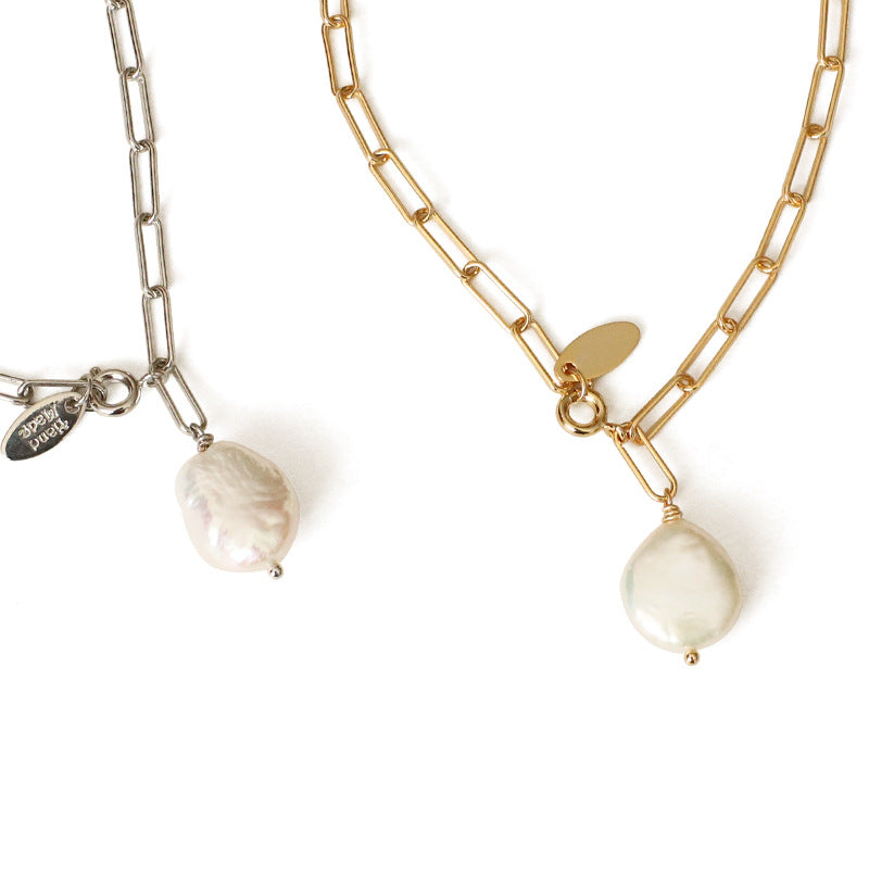 Shaped pearl necklace - Jps collections