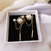 Pearl tassel earrings - Jps collections