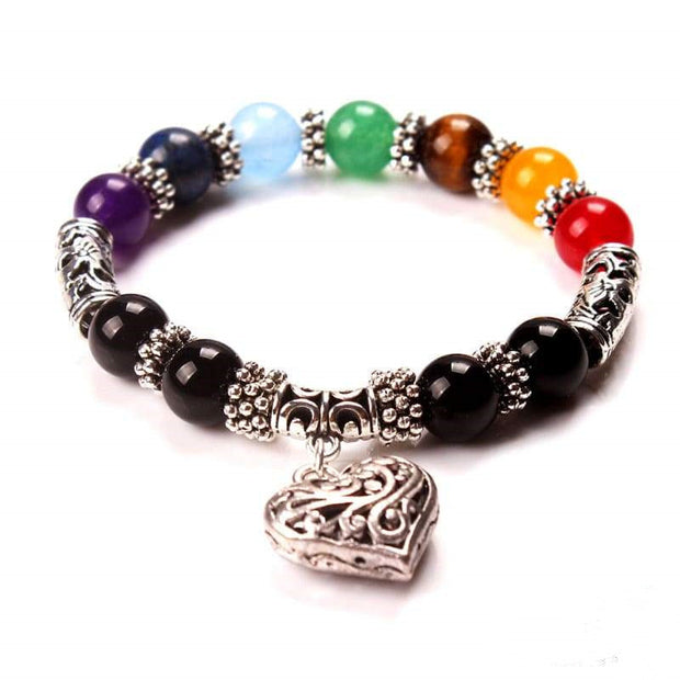 Bracelet 7 Chakras Amour de Vivre - Jps collections