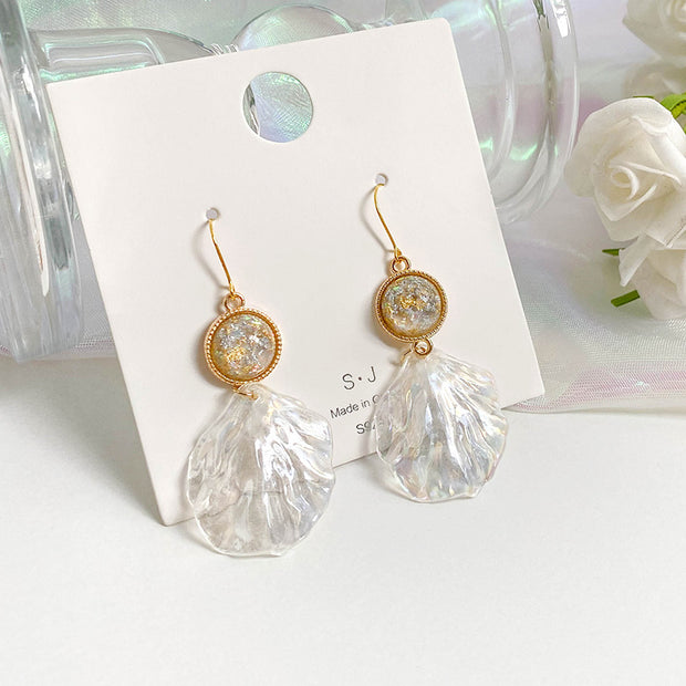 Acrylic Shell Earrings - Jps collections