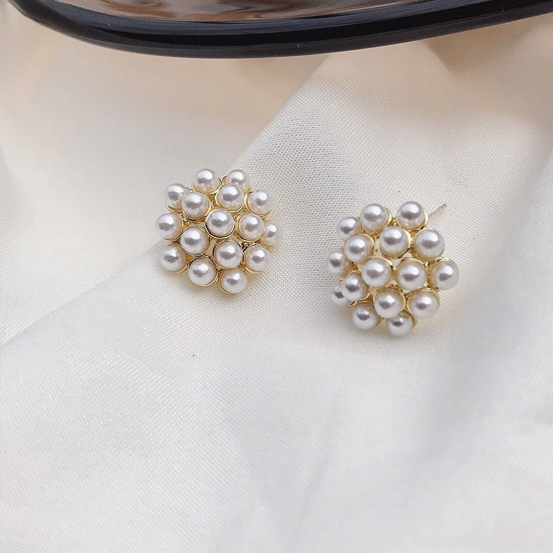 Pineapple Pearl Earrings - Jps collections