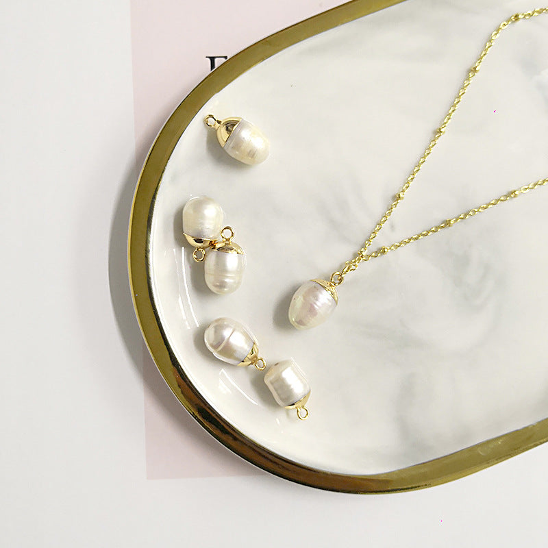 Freshwater Pearl Pendant Necklace - Jps collections