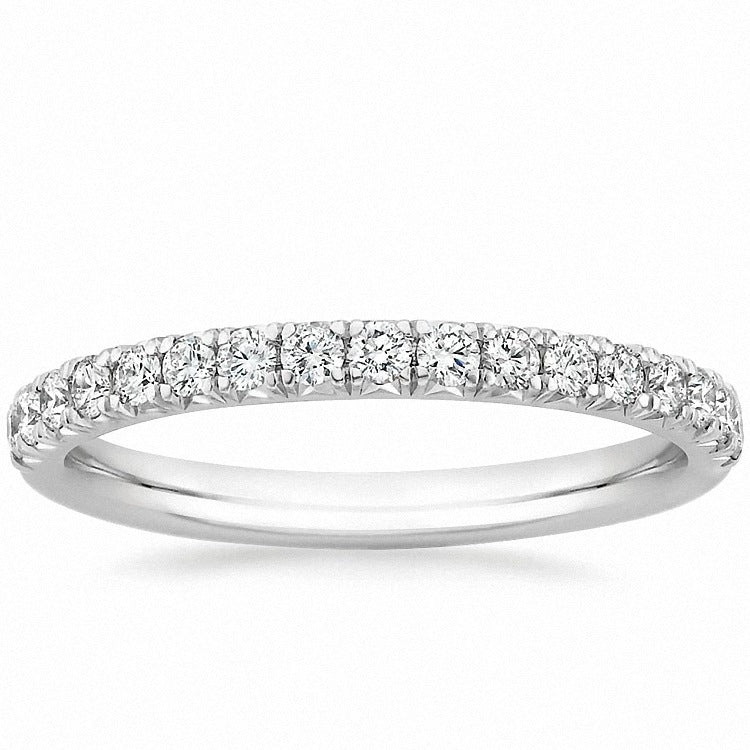 Platinum simulation diamond ring - Jps collections