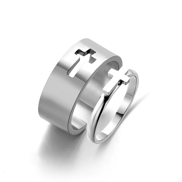 Simple And Versatile Titanium Steel Ring - Jps collections