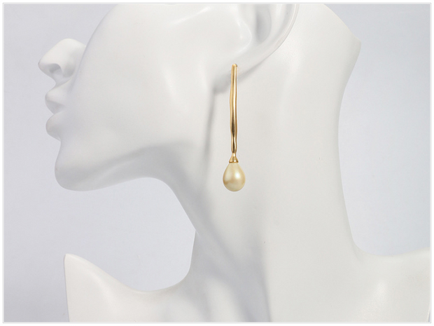 Simple pearl earrings - Jps collections