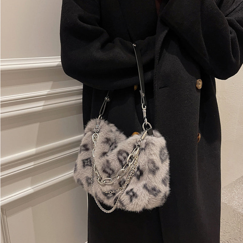 Plush Shoulder Bag