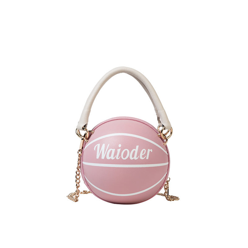 Basketball Shape Handbag