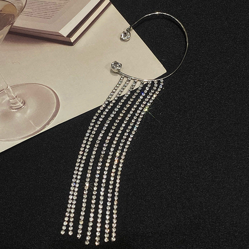 Fashionable And Simple Long Tassel Earrings - Jps collections