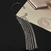 Fashionable And Simple Long Tassel Earrings - Jps collections