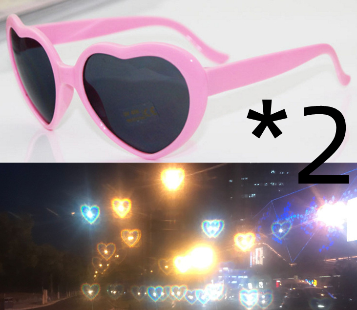 Night Lights Change Love Special Effects Glasses Sunglasses - Jps collections