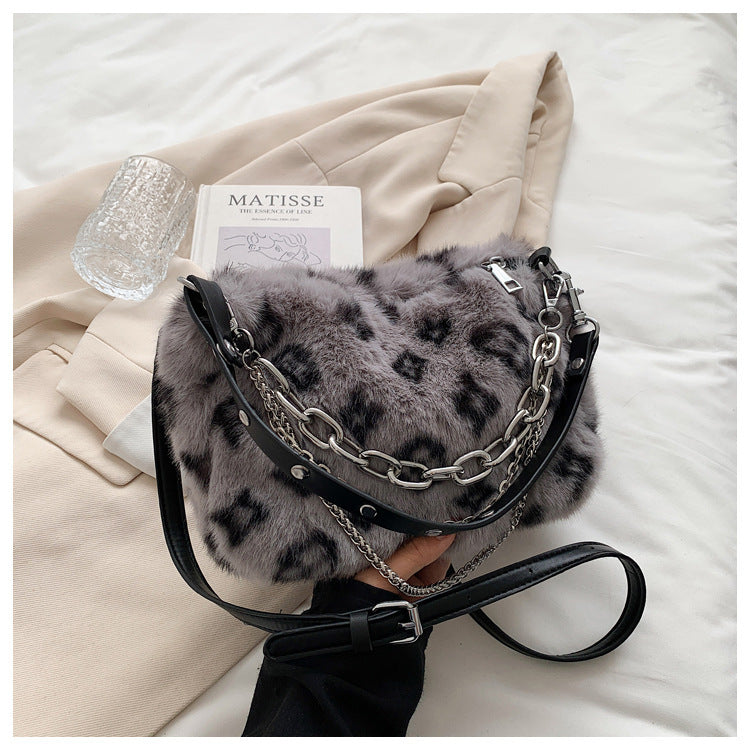 Plush Shoulder Bag