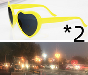 Night Lights Change Love Special Effects Glasses Sunglasses - Jps collections